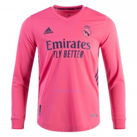 Maillot de Foot Real Madrid Extérieur 2020-21 Manches Longues